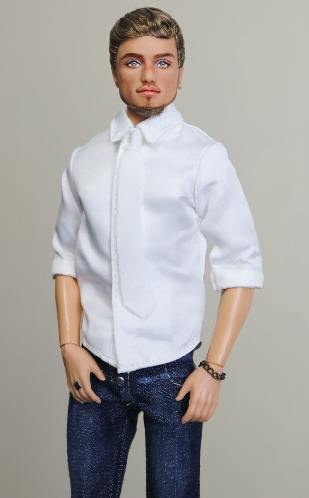 Mikhail Fully Customized Ooak Hunger Games Peeta Ken Doll By Dollanatomy