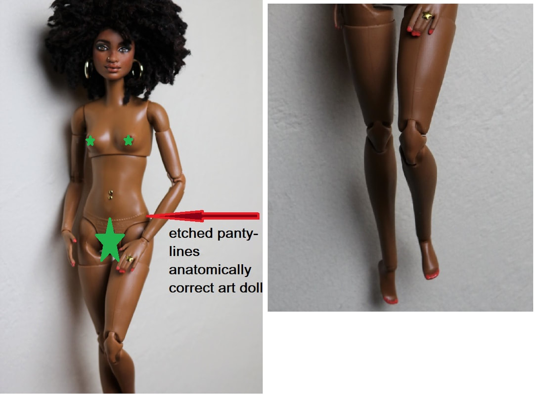 Anatomically correct barbie dolls deals