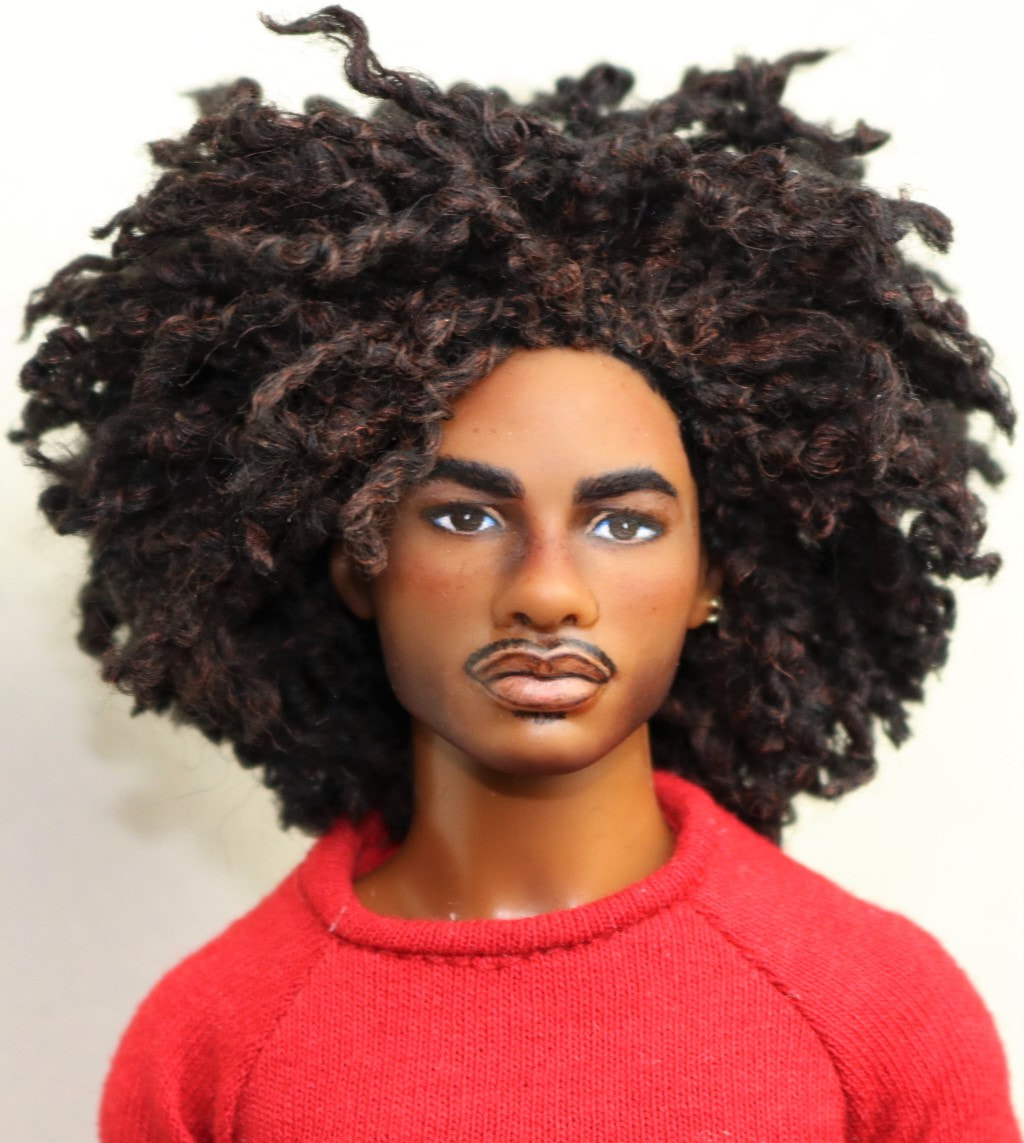 Black ken doll with dreads 2025