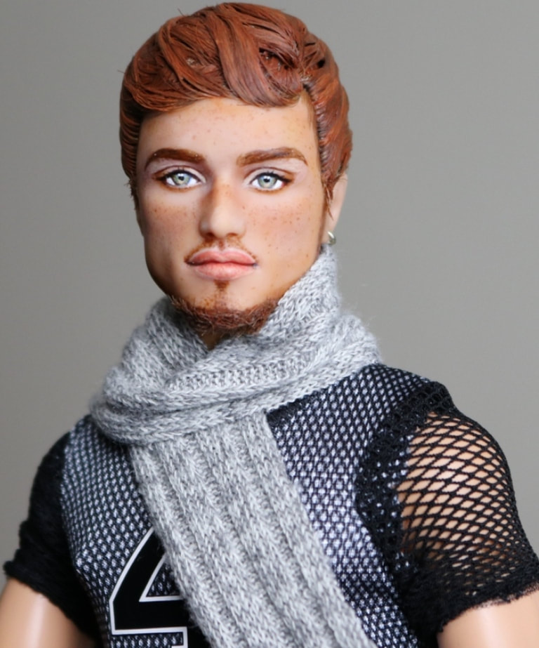 fully articulated ken doll