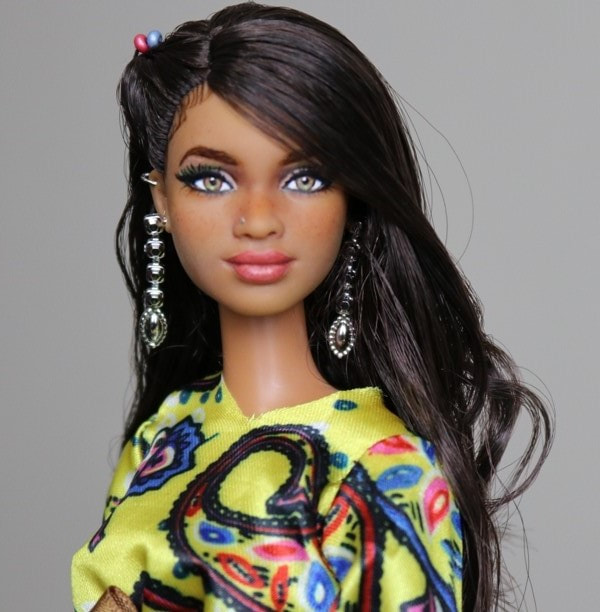 Teigen- Biracial HYBRID Customized OOAK Barbie Doll by DollAnatomy ...